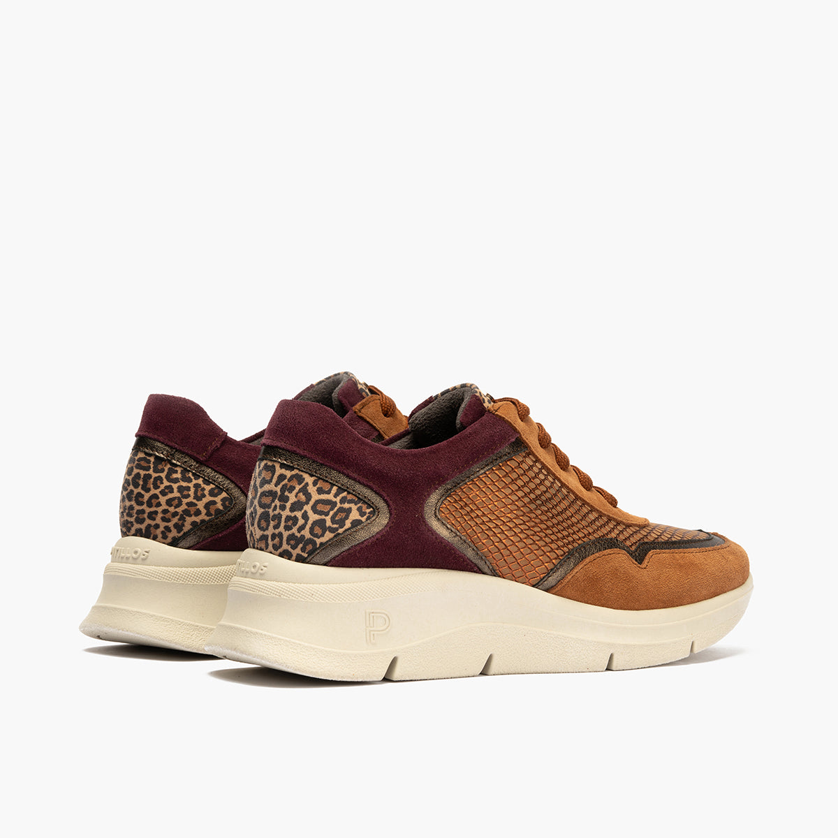 Deportivo Combinado Multi de mujer color cuero