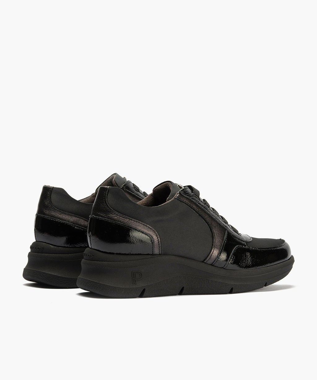 Deportivo con Nylon de mujer color negro