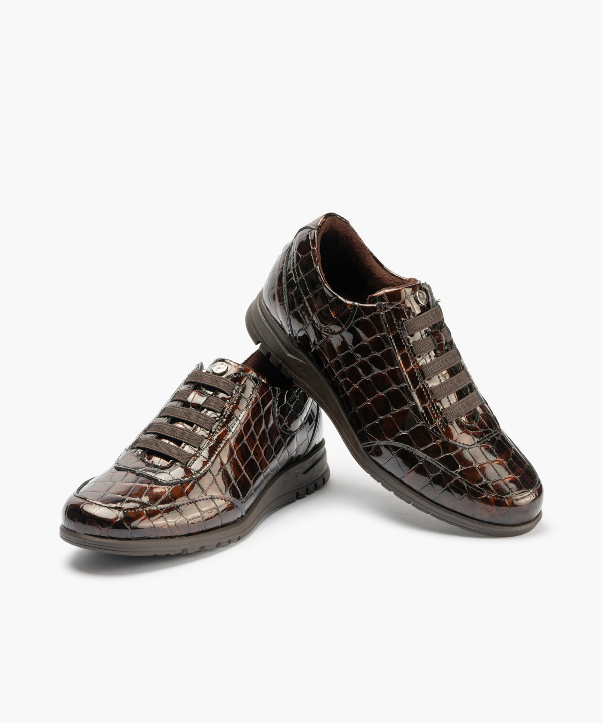 Deportivo de Elásticos en Coco de mujer color marron