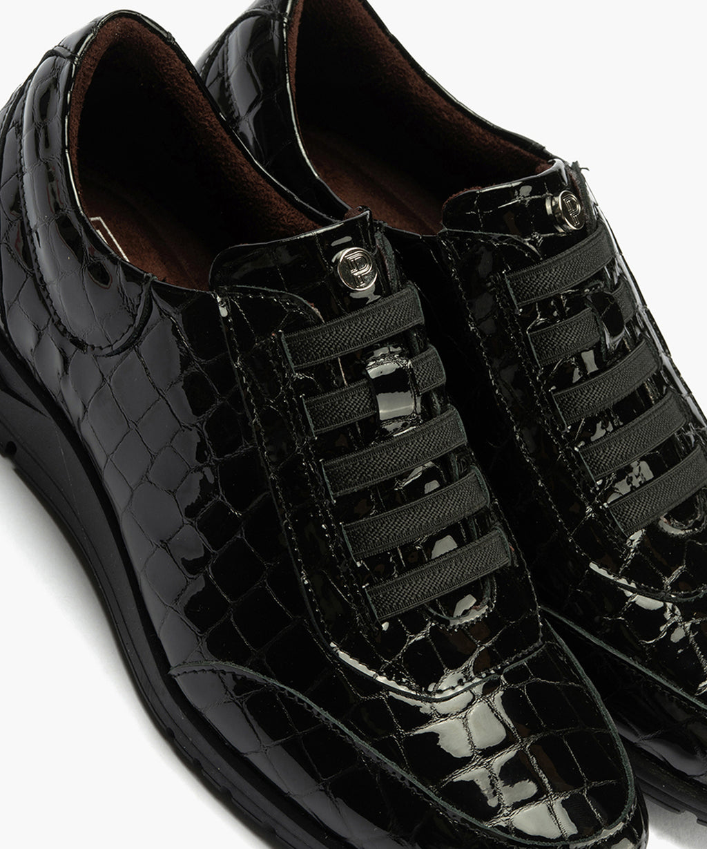 Deportivo de Elásticos en Coco de mujer color negro