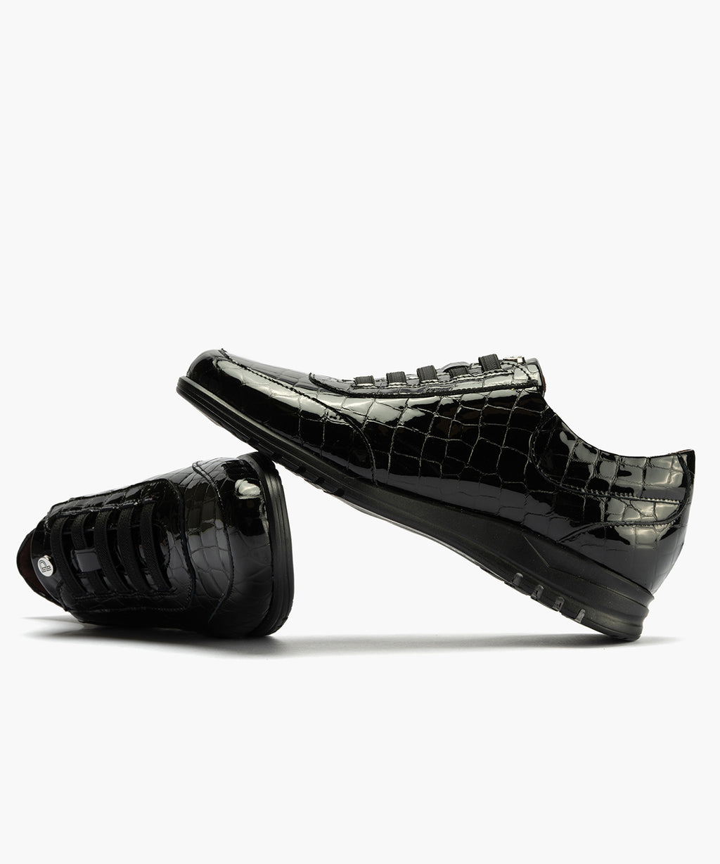 Deportivo de Elásticos en Coco de mujer color negro