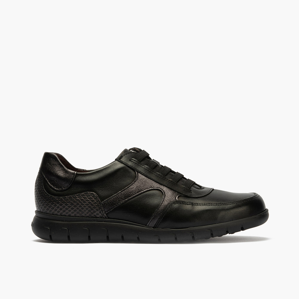 Deportivo de Elásticos de mujer color negro