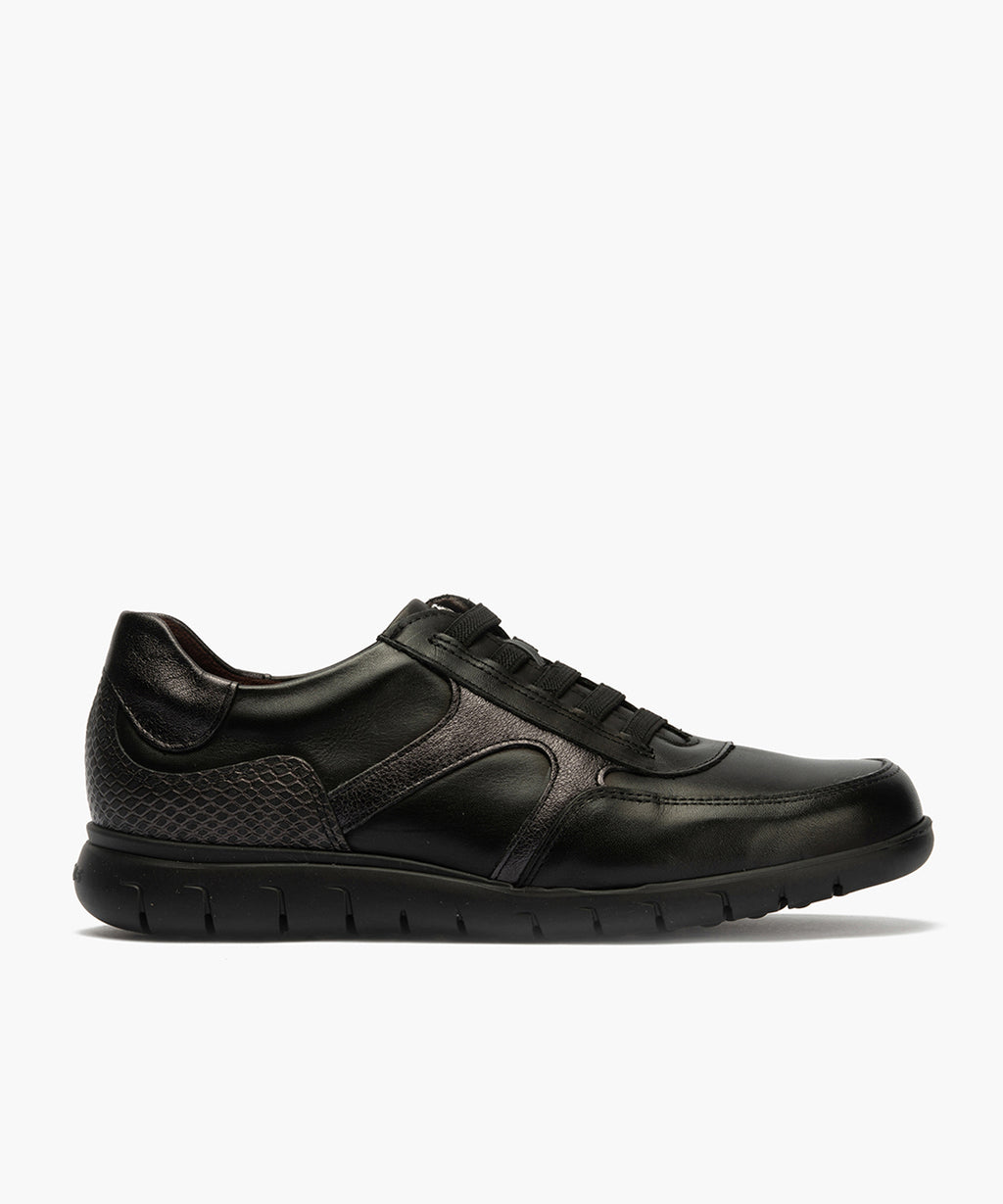Deportivo de Elásticos de mujer color negro