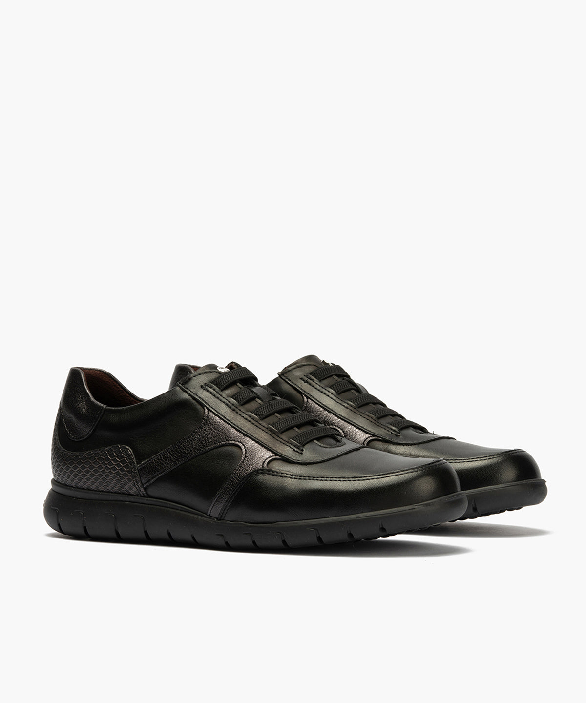 Deportivo de Elásticos de mujer color negro