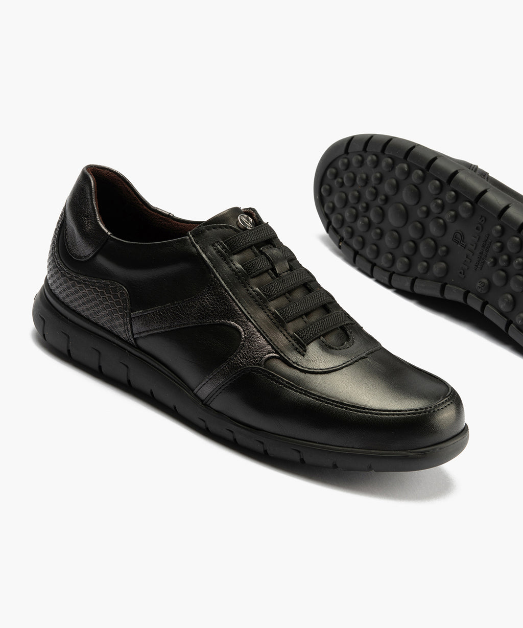 Deportivo de Elásticos de mujer color negro