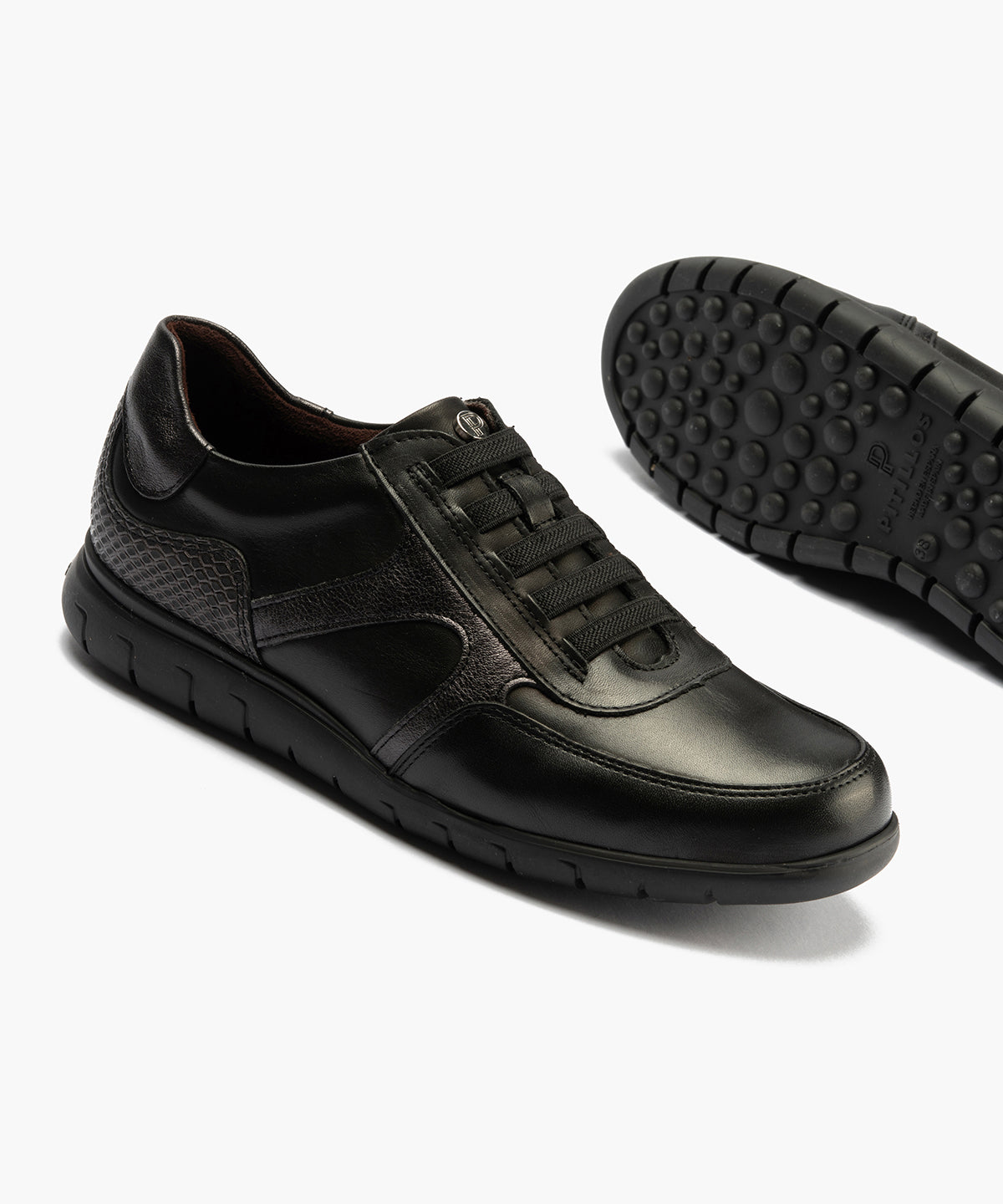 Deportivo de Elásticos de mujer color negro