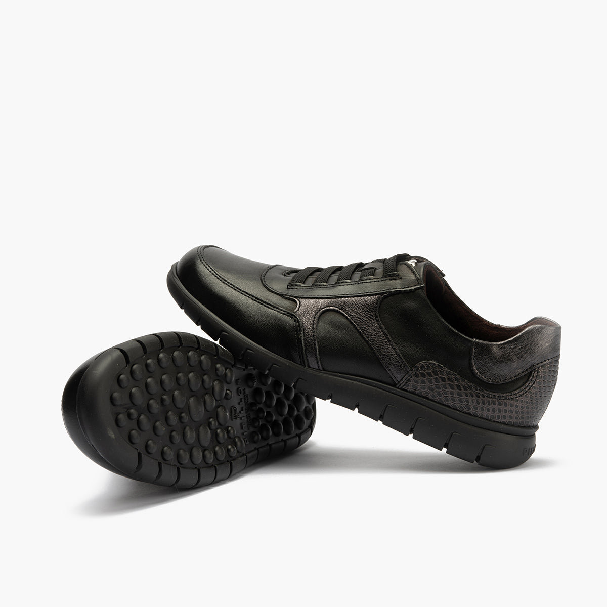 Deportivo de Elásticos de mujer color negro