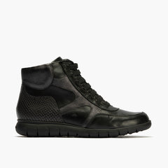 Botín con Elásticos de mujer color negro