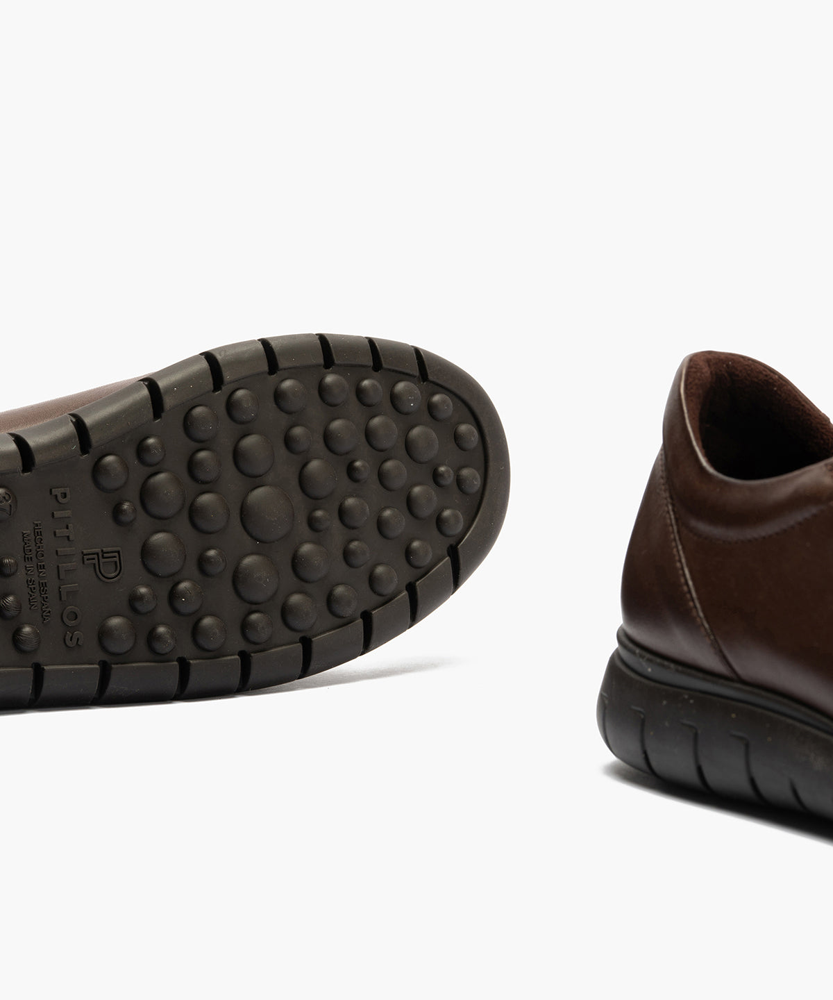 Deportivo con Cremallera de mujer color marron