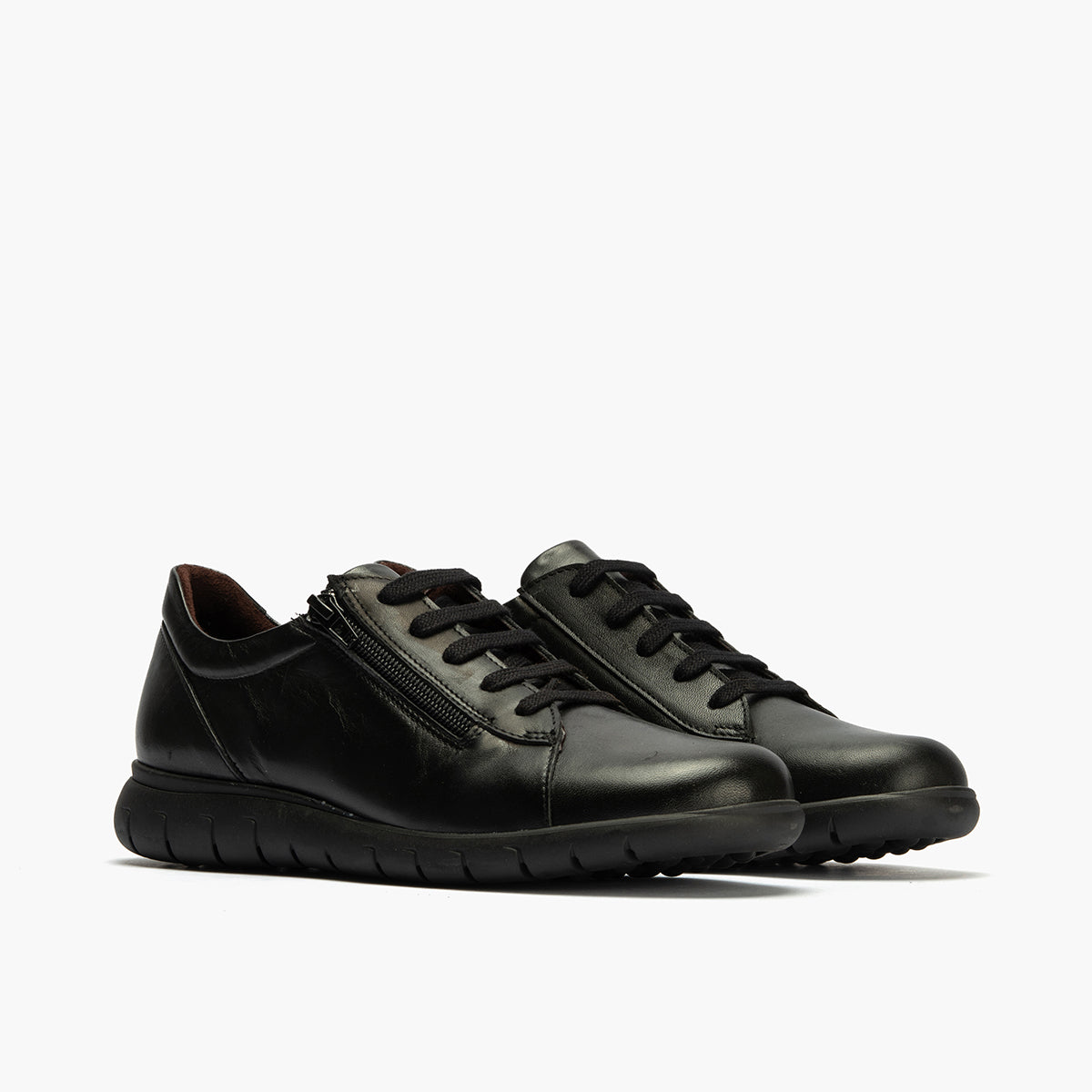 Deportivo con Cremallera de mujer color negro