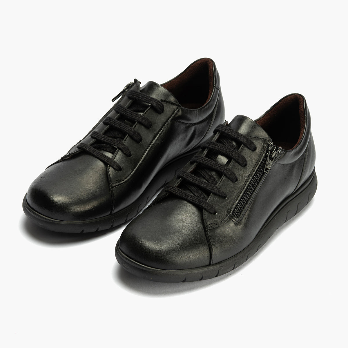 Deportivo con Cremallera de mujer color negro