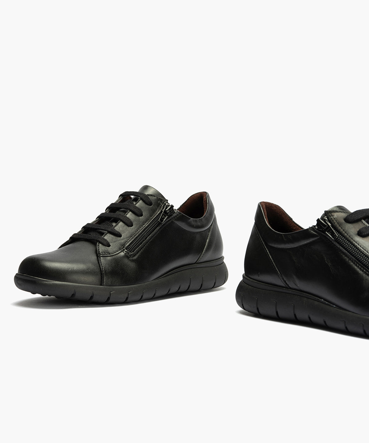 Deportivo con Cremallera de mujer color negro