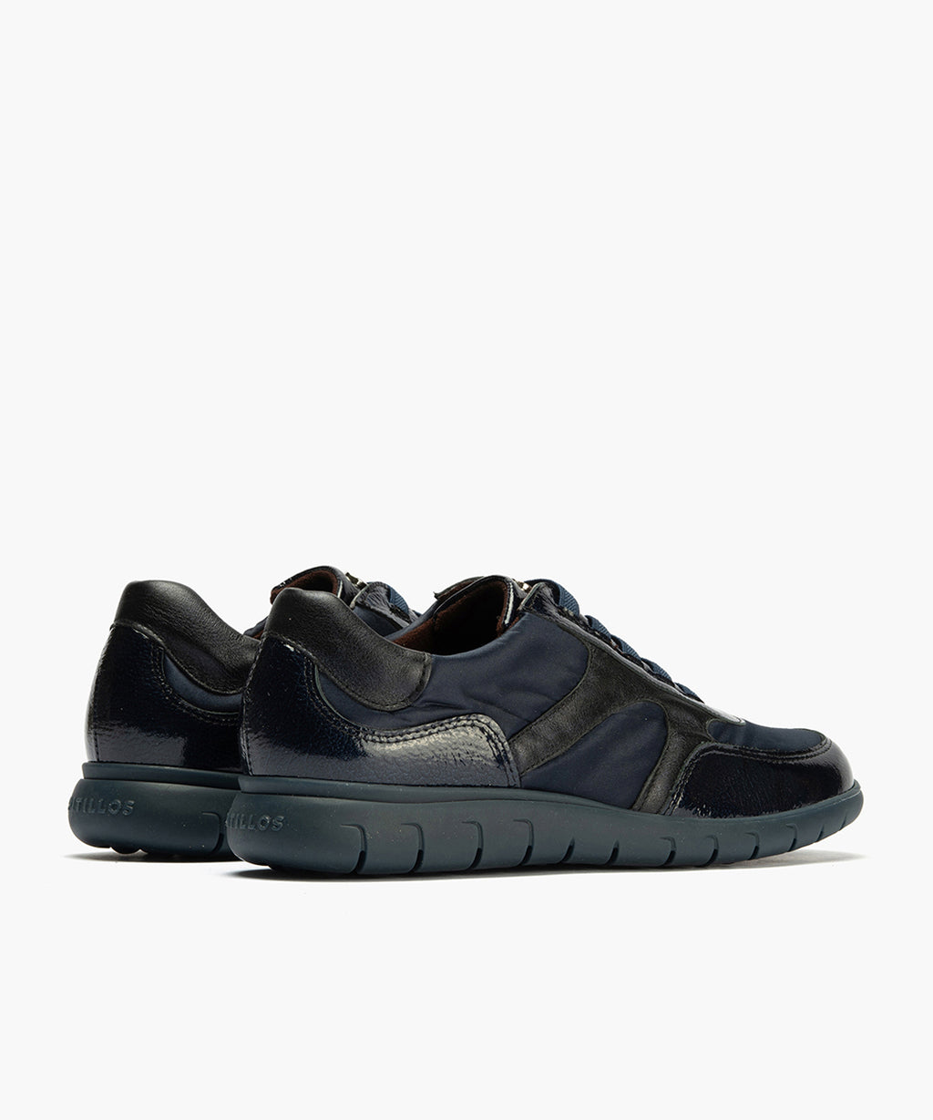 Deportivo con Nylon de mujer color marino