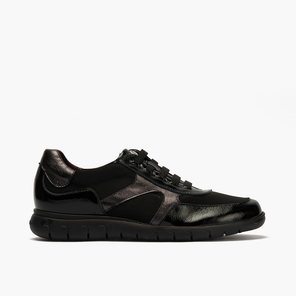 Deportivo con Nylon de mujer color negro