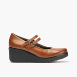 Mercedes en Napa de mujer color cuero