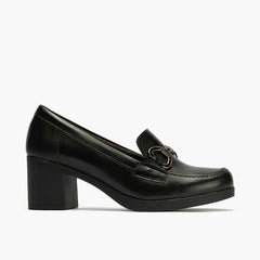 Mocasín en Napa de mujer color negro