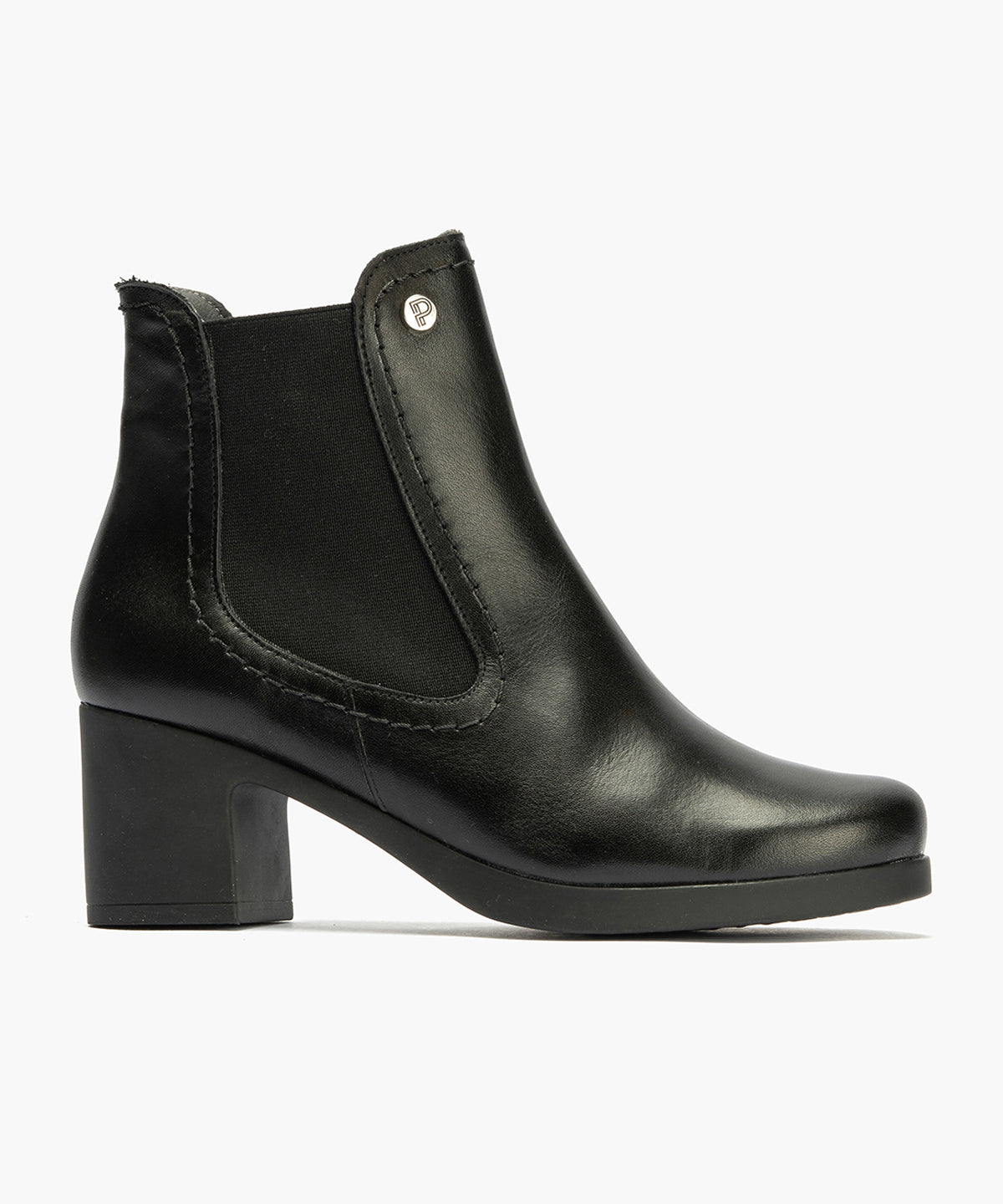 Botín Chelsey en Napa con elásticos de mujer color negro