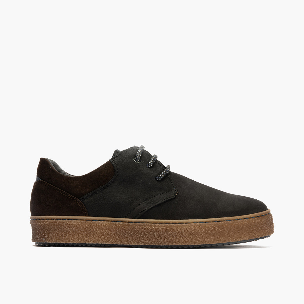 Blucher hombre con cordones color negro