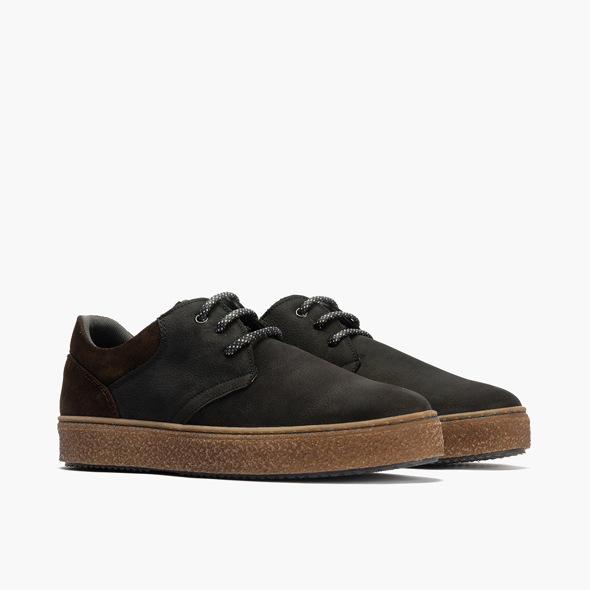 Blucher hombre con cordones color negro