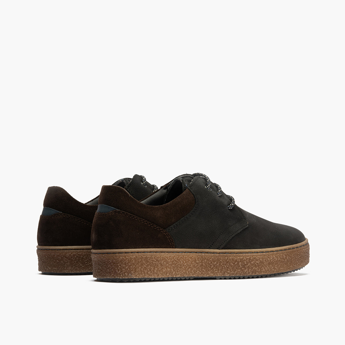 Blucher hombre con cordones color negro