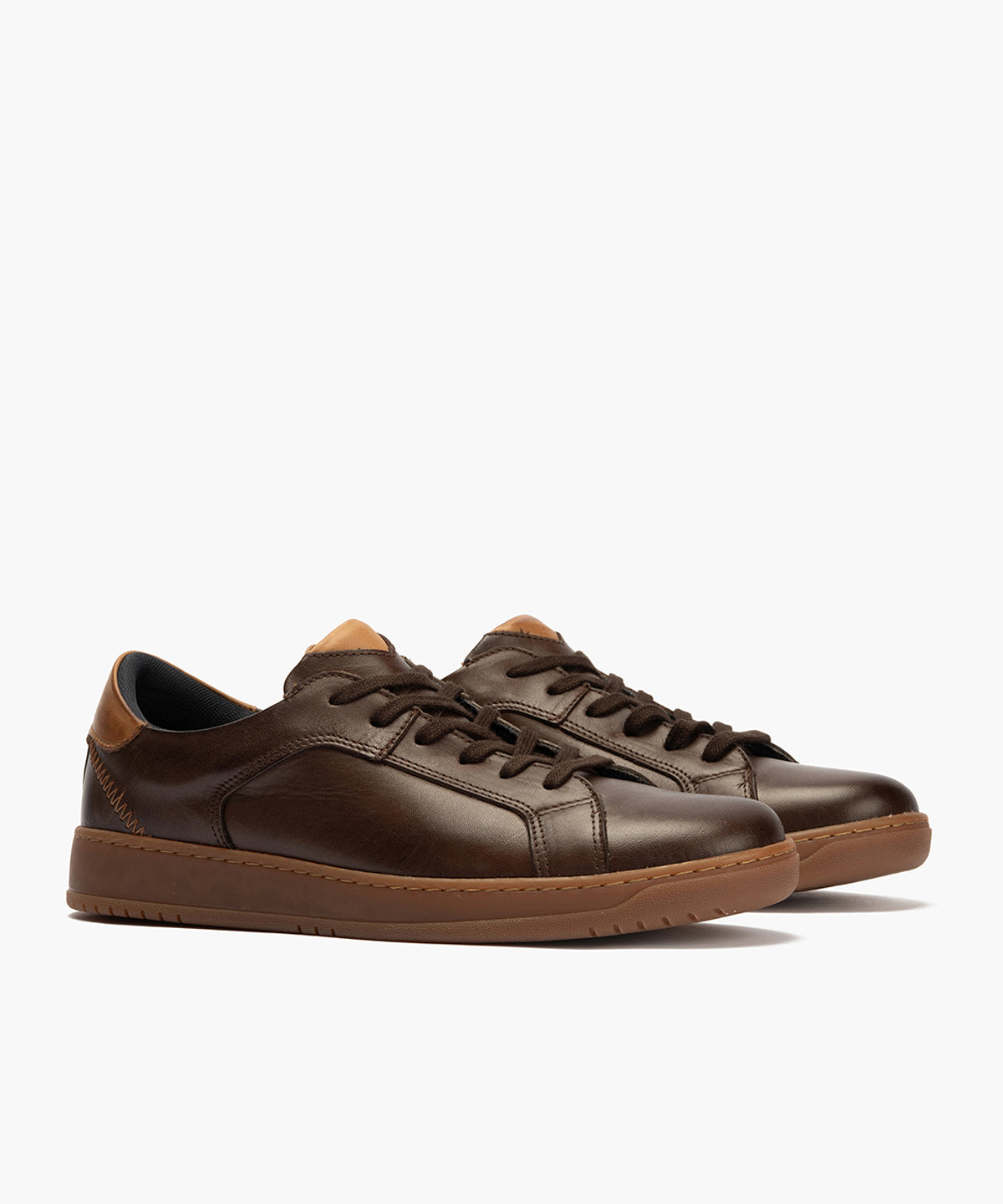Basket en Napa hombre color marron
