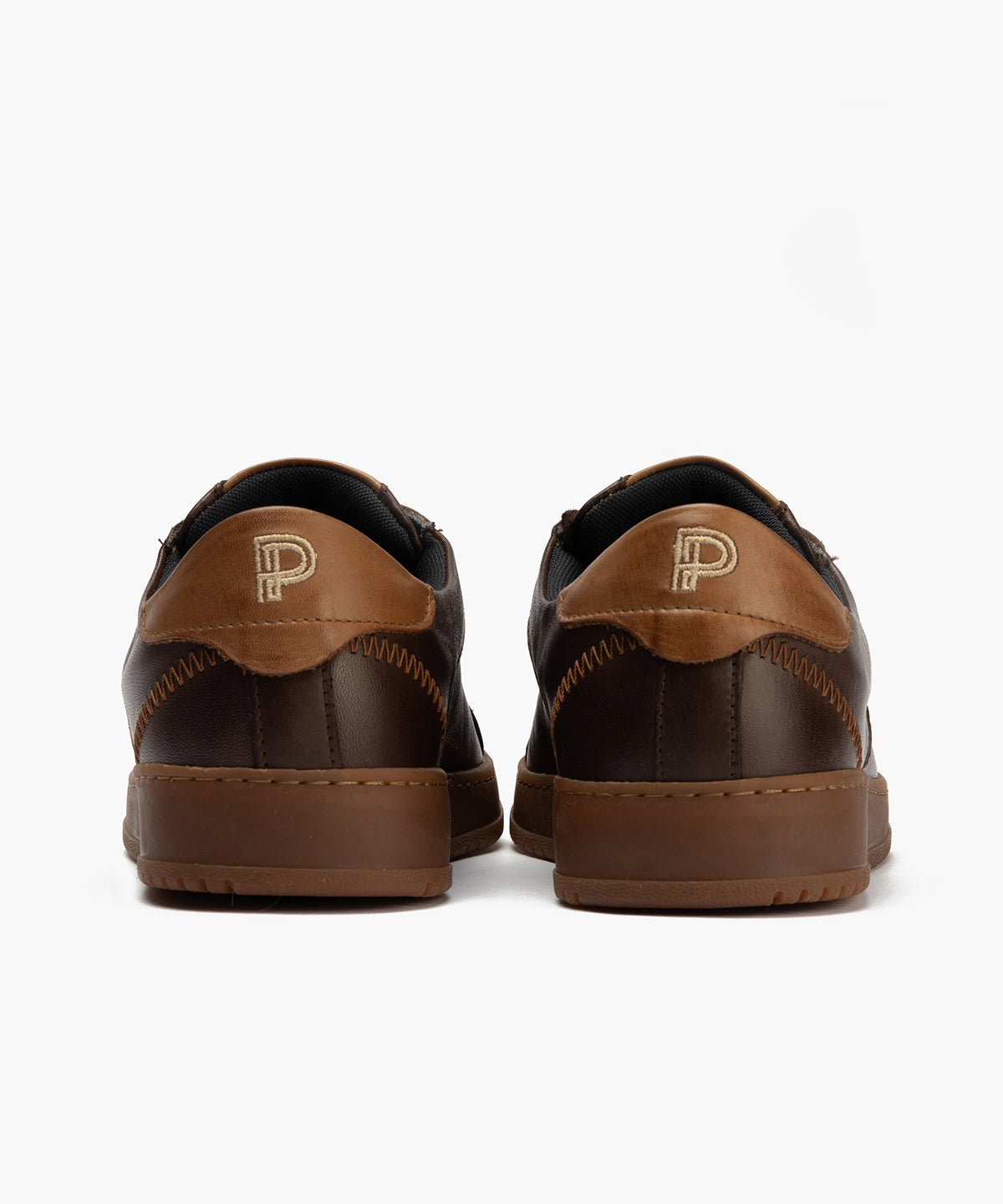 Basket en Napa hombre color marron