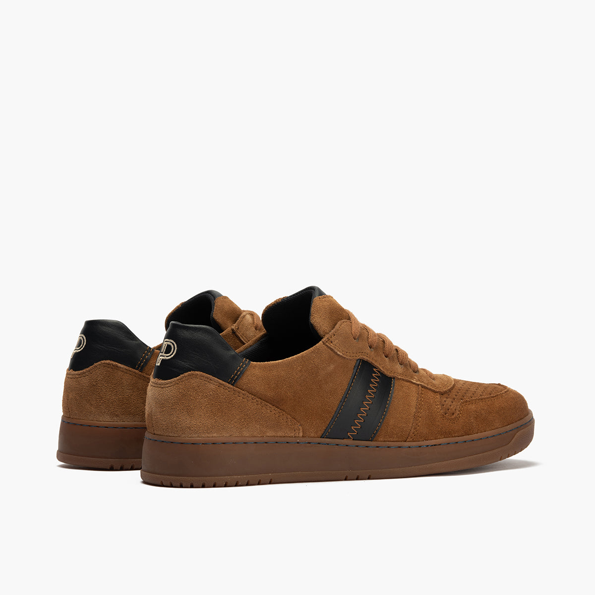 Deportivo en Serraje hombre color cognac