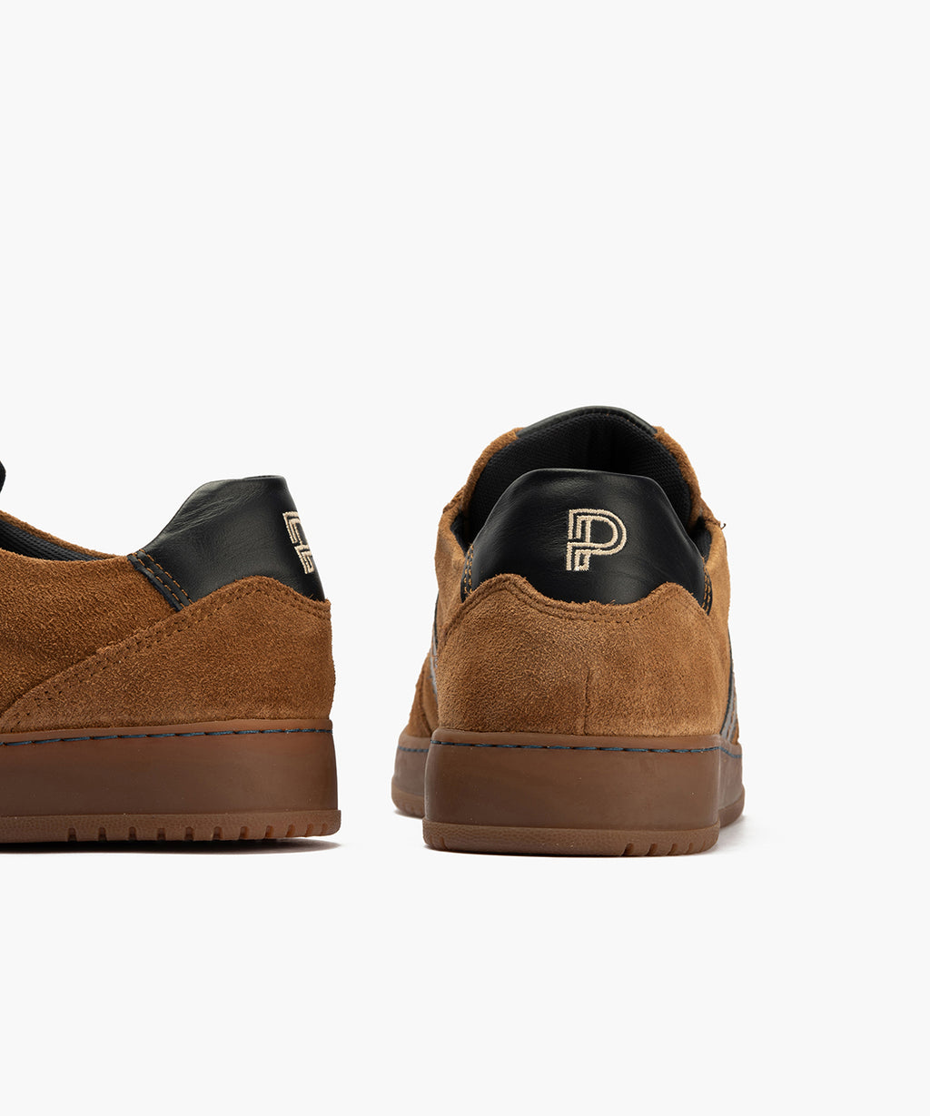 Deportivo en Serraje hombre color cognac