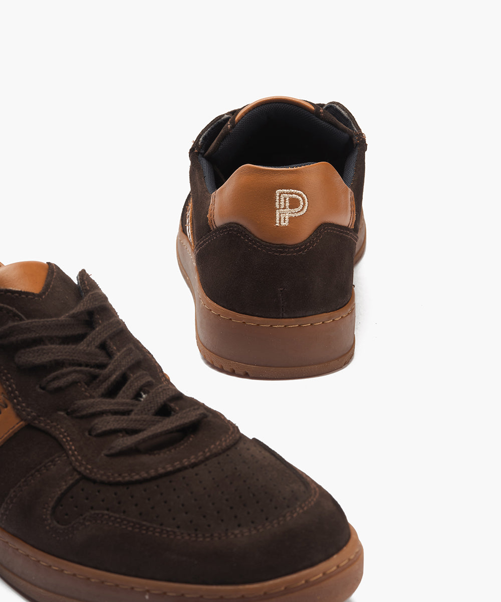 Deportivo en Serraje hombre color marron