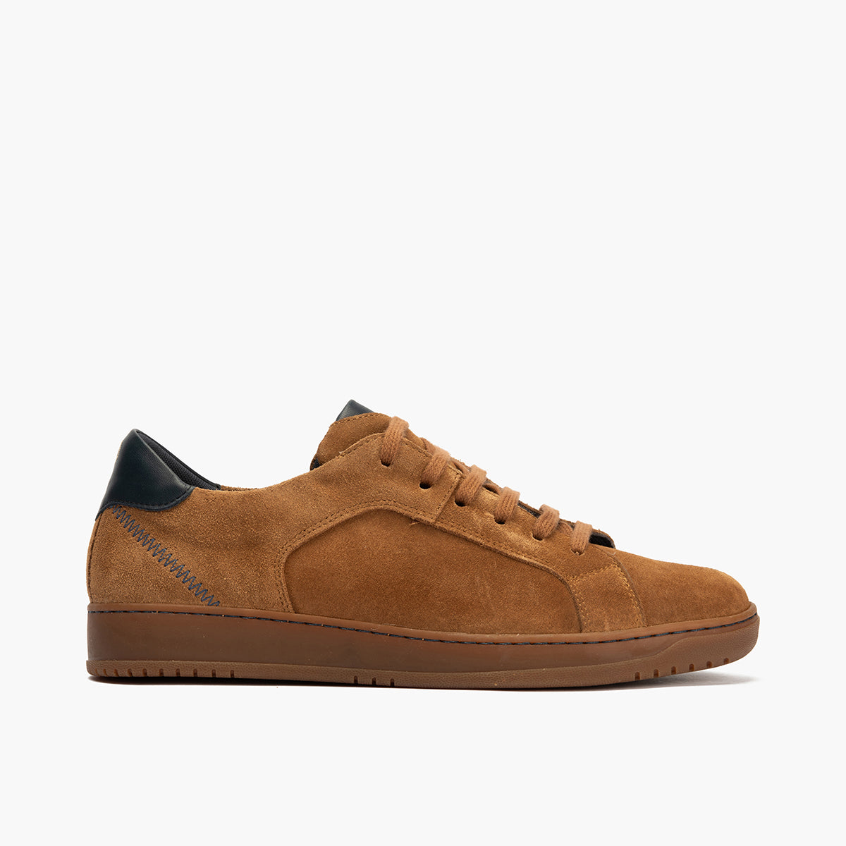 Basket en Serraje hombre color cognac
