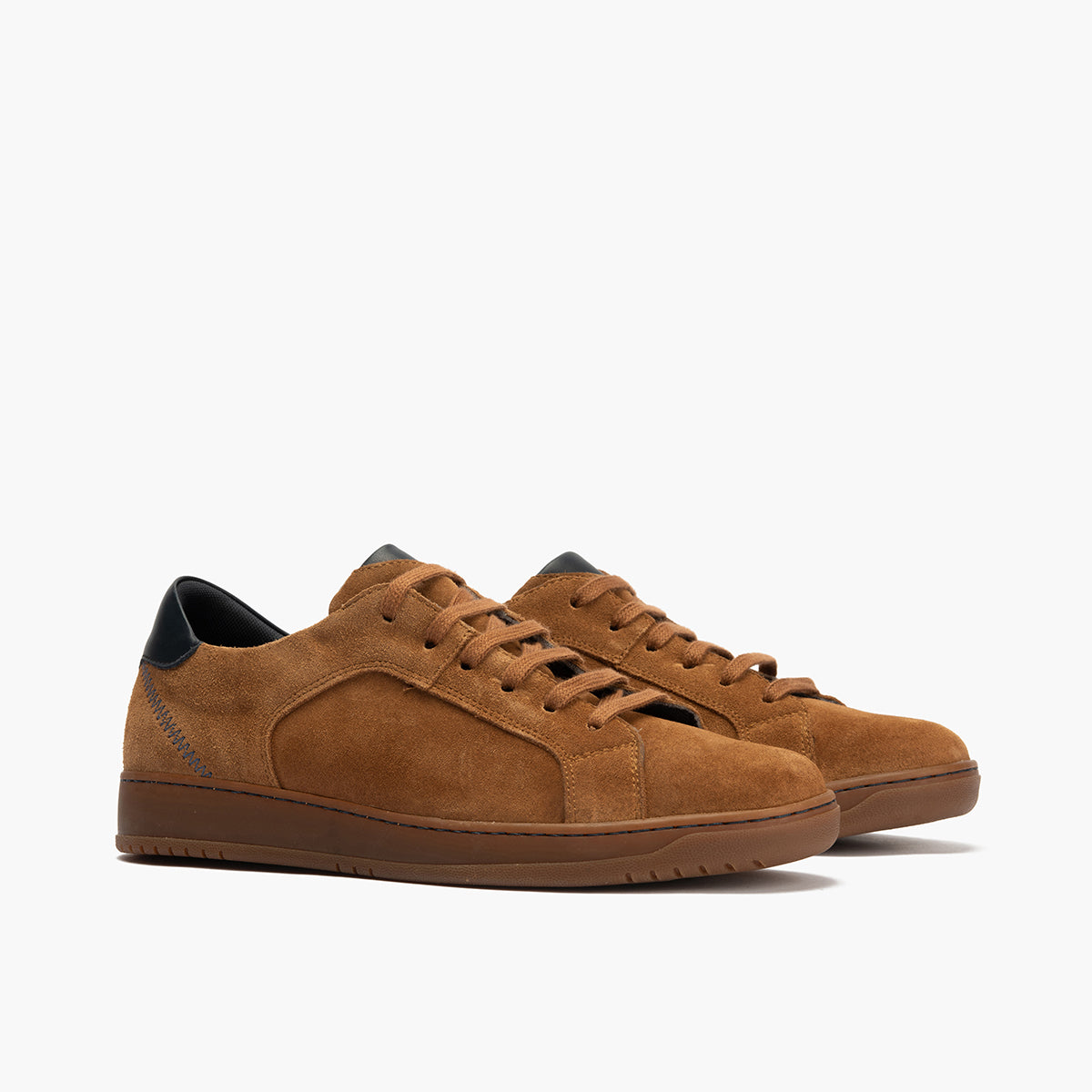 Basket en Serraje hombre color cognac