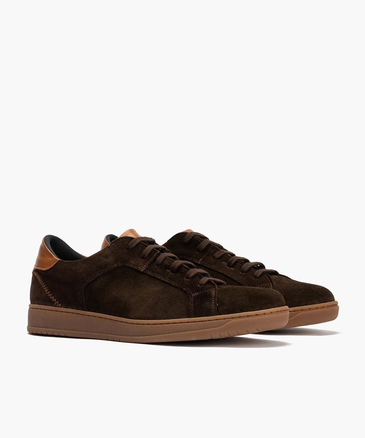 Basket en Serraje hombre color marron