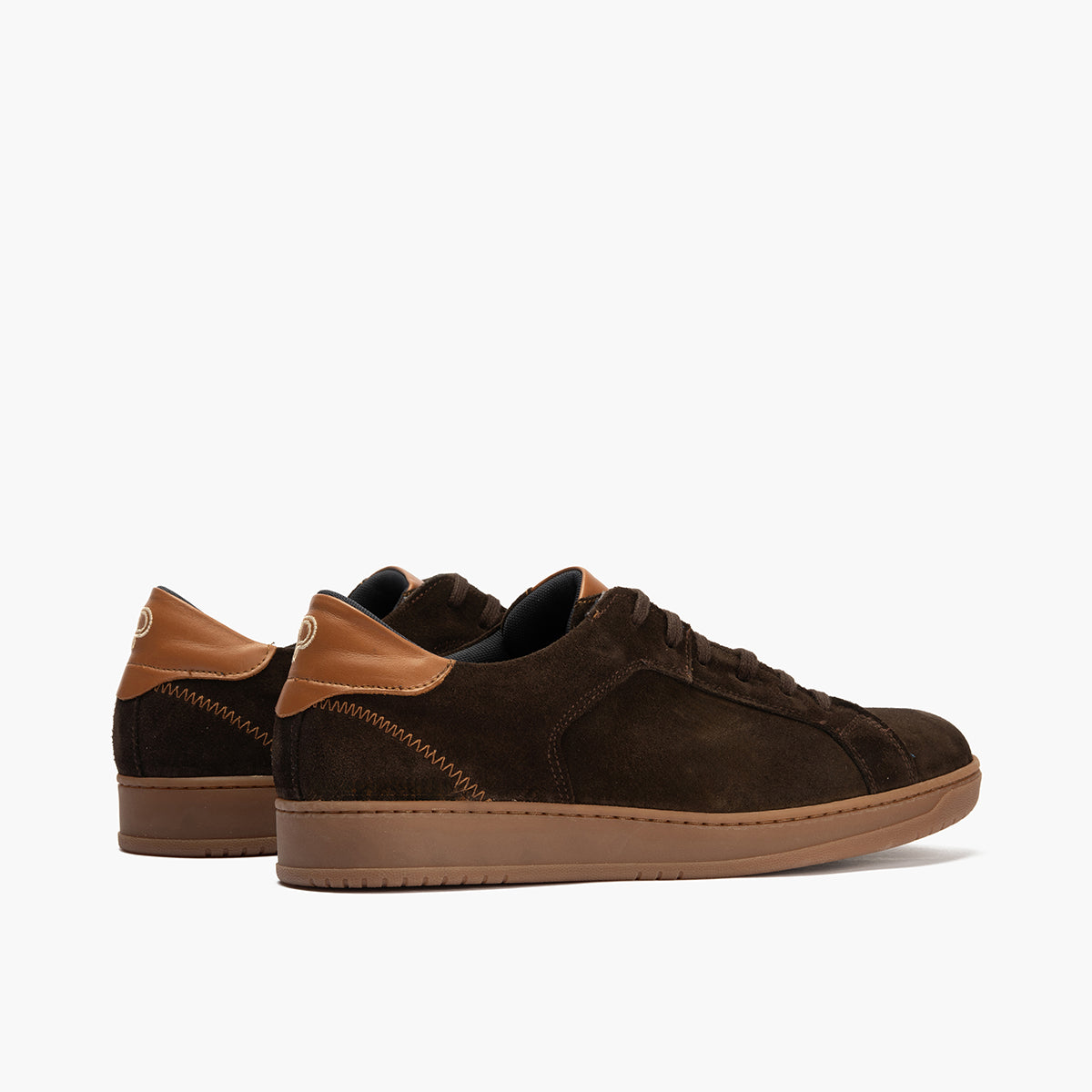 Basket en Serraje hombre color marron