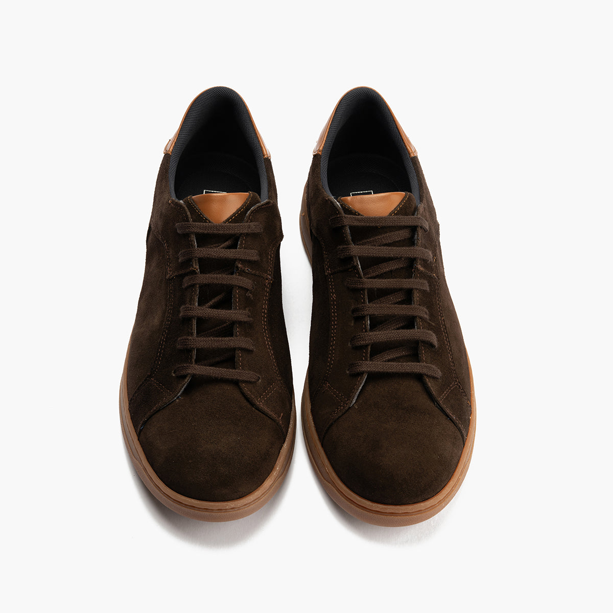 Basket en Serraje hombre color marron