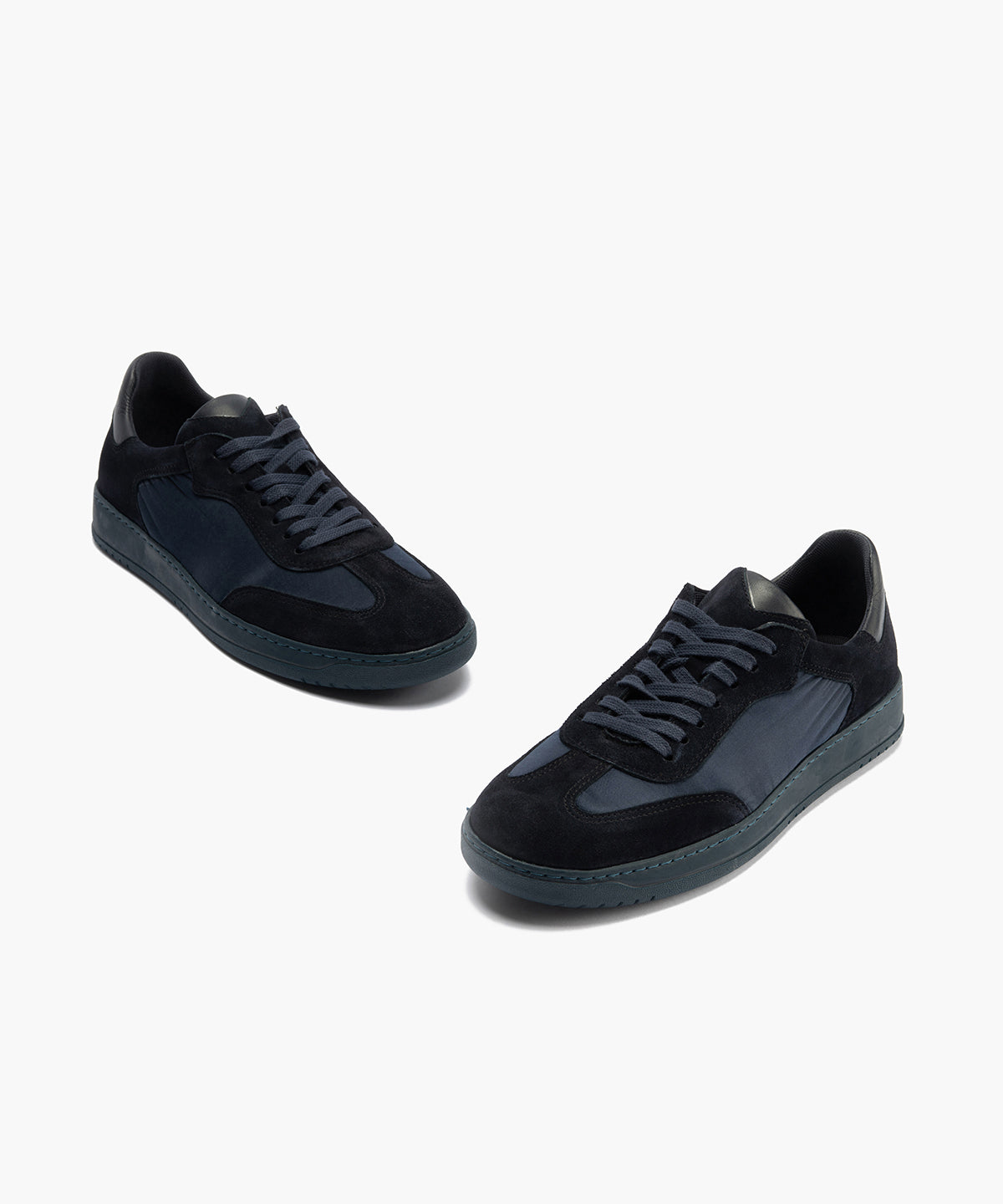 Deportivo con Nylon y serraje hombre color marino