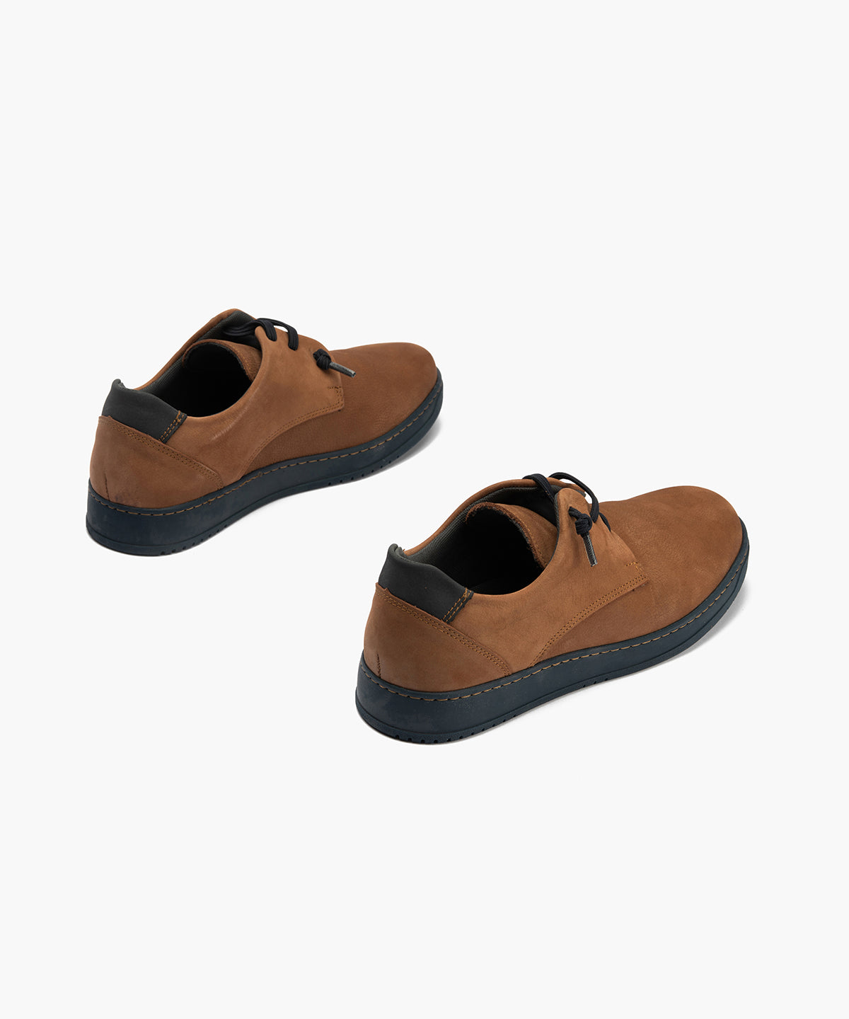Blucher hombre con cordones color cuero