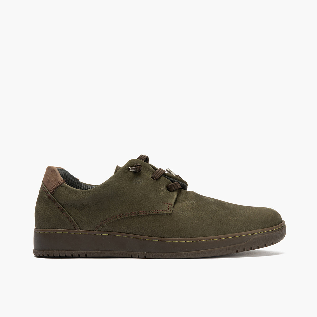 Blucher hombre con cordones color kaki