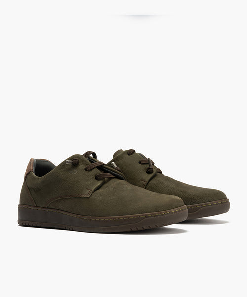 Blucher hombre con cordones color kaki