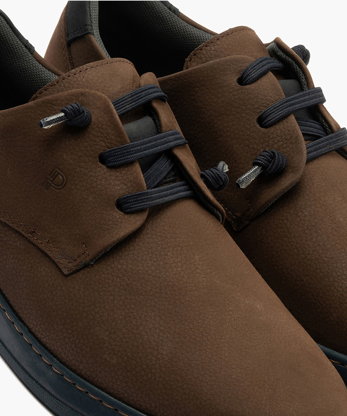Blucher hombre con cordones color marron