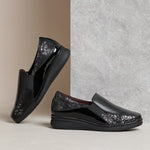 Manoletina Gucci Elásticos de mujer color negro
