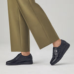 Blucher Correa con Lycra de mujer color negro