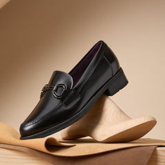 Mocasín con Adorno de mujer color negro