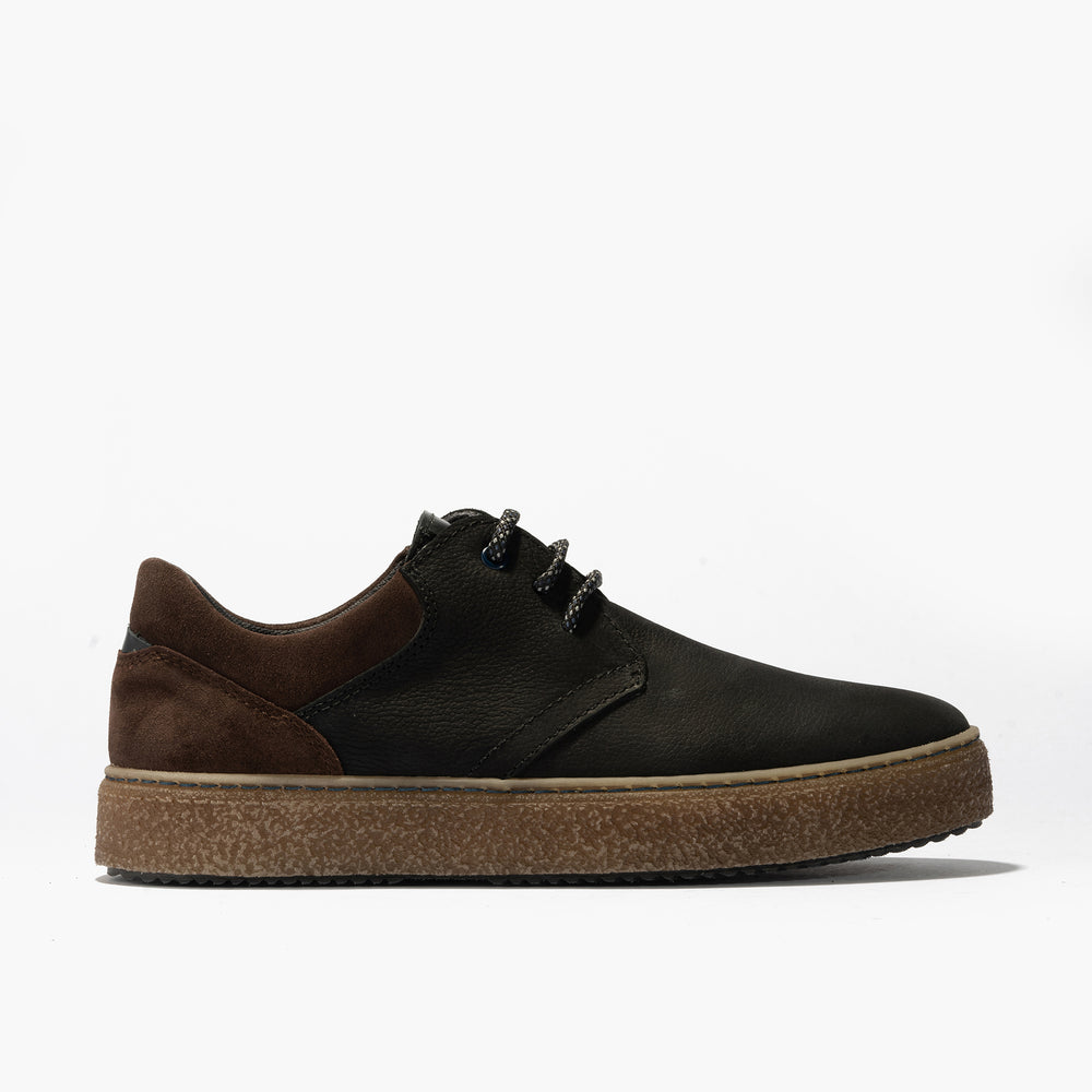 Blucher hombre con cordones color marino