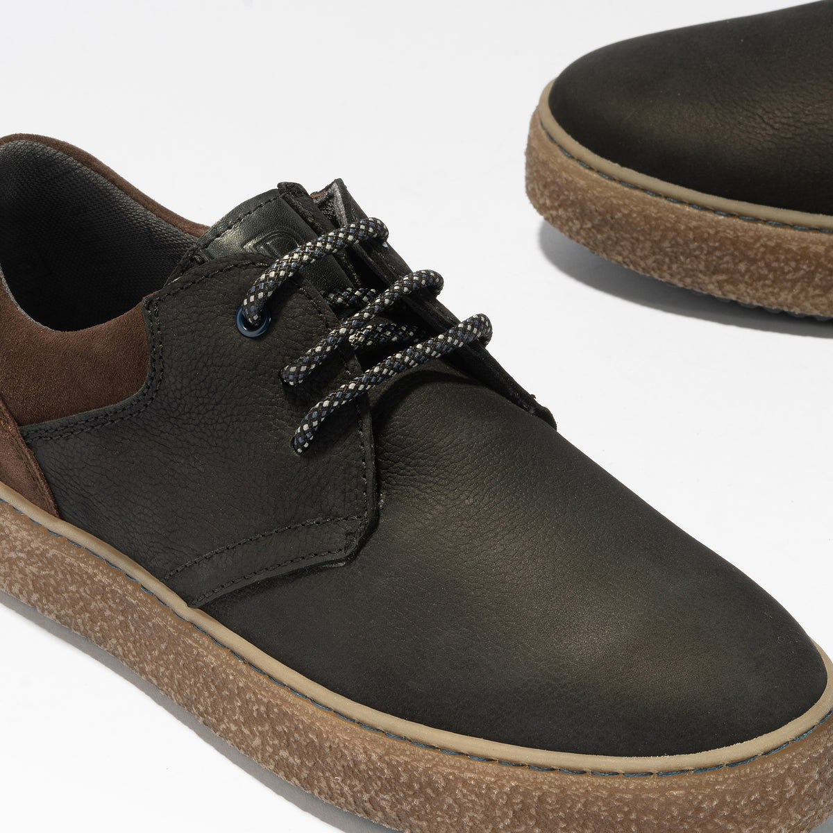 Blucher hombre con cordones color marino