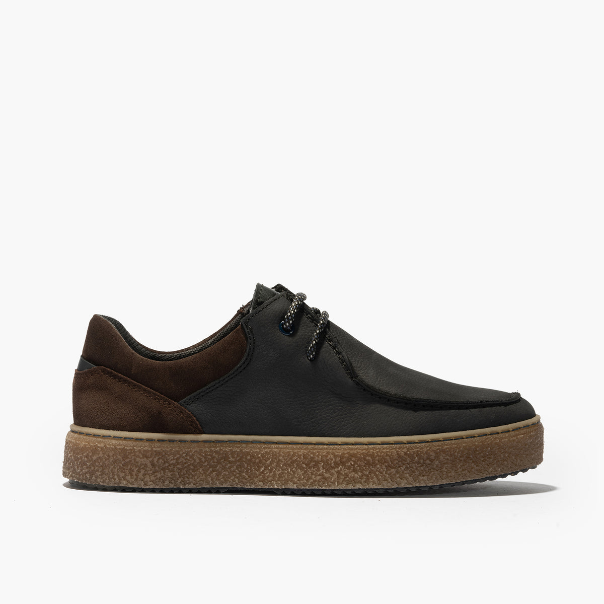 Wallaby hombre con cordones color marino