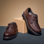 Wallaby Merlin hombre con cordones color marron