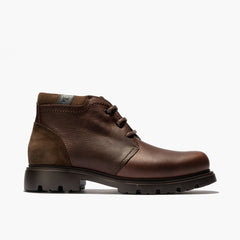 Botín Safari Merlin hombre con cordones color marron