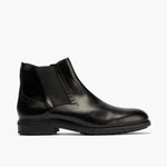 Botin Chelsey hombre con elasticos color negro