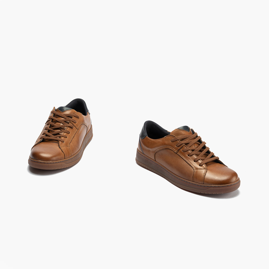 Basket en Napa hombre color libano