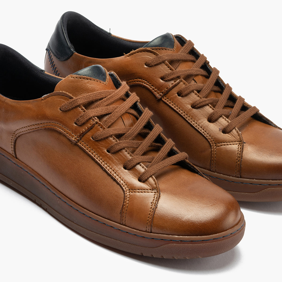 Basket en Napa hombre color libano